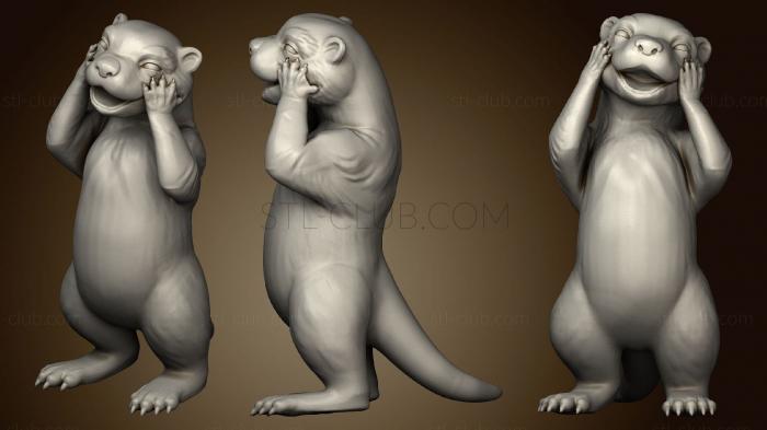 3D model Otter (STL)